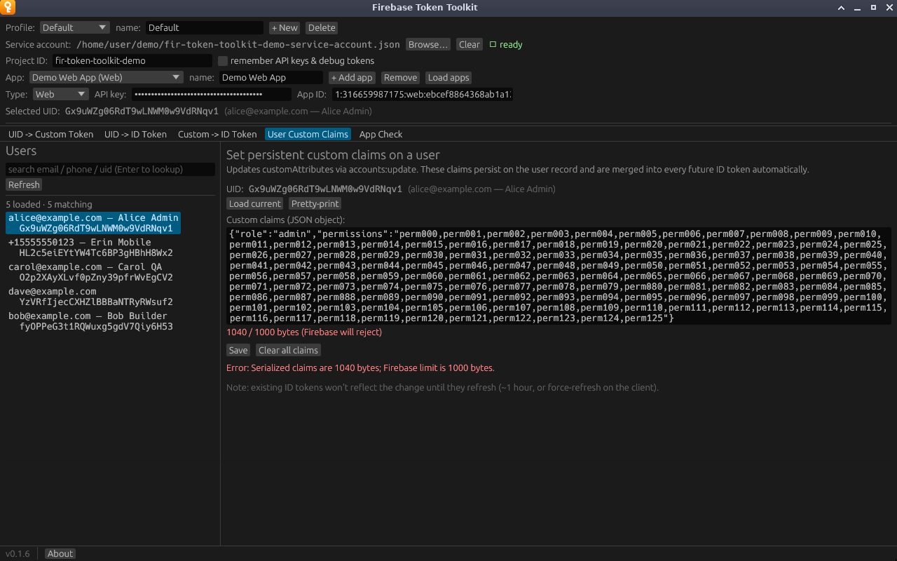 The byte counter in red at 1040 / 1000 bytes